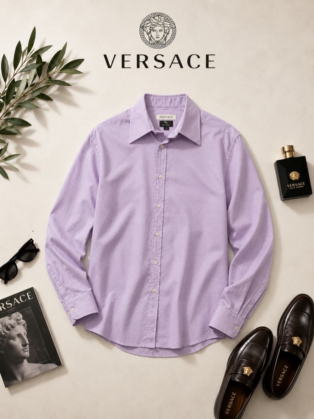 Versace Collection "City" Button-Down Shirt